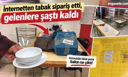 İnternetten tabak sipariş etti, gelenlere şaştı kaldı