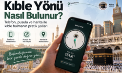 Kıble Yönü Nasıl Bulunur? Telefon ve Pusula ile Kıble Bulma Rehberi
