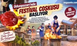 Odunpazarı’nda festival coşkusu başlıyor
