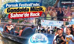 Porsuk Festivali’nde; gondolda müzik, sahne’de rock