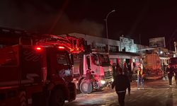 Sanayi sitesindeki yangın kontrol altına alındı