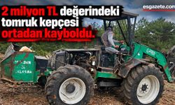 Bir garip vaka: Kepçe ormanın içinde kayboldu