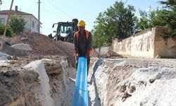 Çifteler’de içme ve kullanma suyu hatları yenileniyor