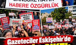 Gazeteciler sokakta: “Sansüre hayır, habere özgürlük!