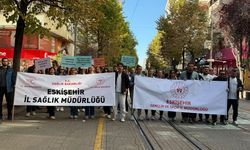 Eskişehir’de Dünya Yürüyüş Günü yürüyüşü merak uyandırdı