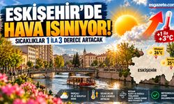 Eskişehir'de havalar yön değiştiriyor!
