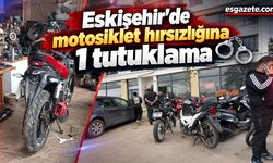 Eskişehir'de motosiklet hırsızlığına 1 tutuklama