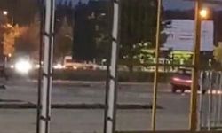 Eskişehir'de otomobil böyle drift attı