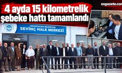 Eskişehir'in Sevinç Mahallesi doğal gaza kavuştu