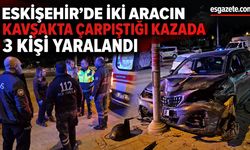 İki araç çarpıştı: Yaralı ambulansa binmek istemedi