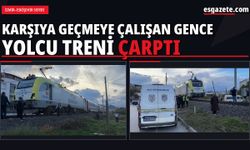 Kütahya'da trenin çarptığı genç hayatını kaybetti