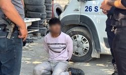 Polisten kaçtı, kovalamaca sonucu yakalandı