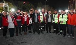 Tepebaşı kırmızı-beyaza büründü