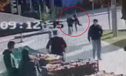 Yoldan geçen üniversiteli kıza saldırdı