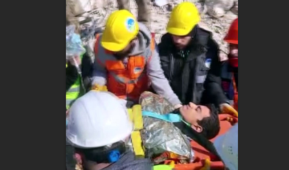 13 yaşındaki Ahmet Arda 128 saat sonra kurtarıldı