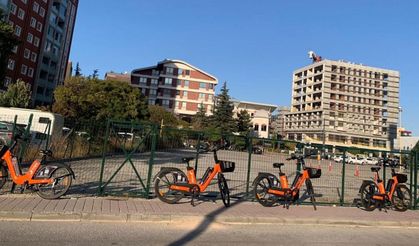 Kiralık bisikletler rastgele bırakılıyor