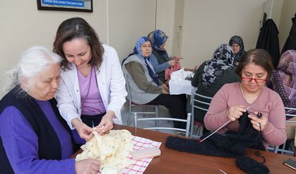 Kadınlar belde evleri sayesinde ekonomilerine katkı sağlıyor