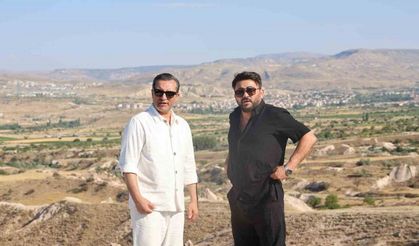 Rafet El Roman Kapadokya’da klip çekti