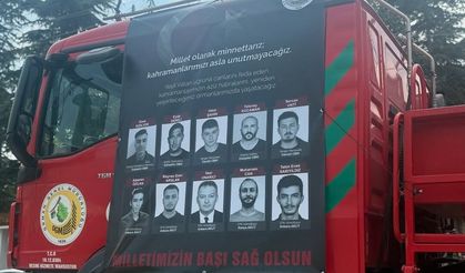 Seyitgazi’de yangın şehitleri dualarla anıldı