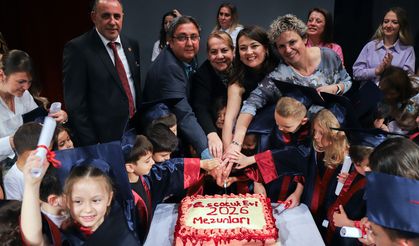 Es Çocuk Evi'nde mezuniyet coşkusu