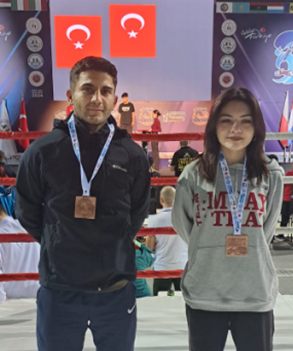 Eskişehir’e Muay Thai Dünya Kupası’nda Çifte Başarı