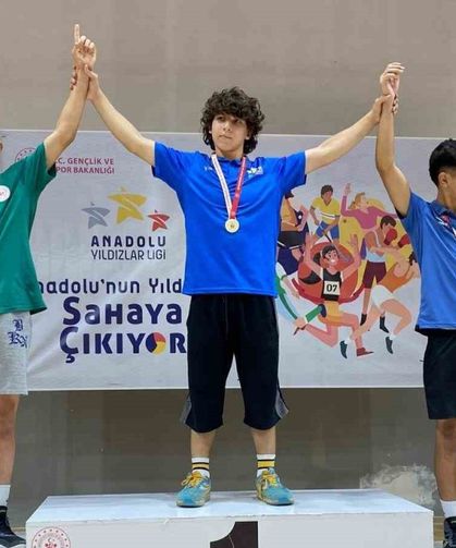 Eskişehirli sporcunun güreş başarısı