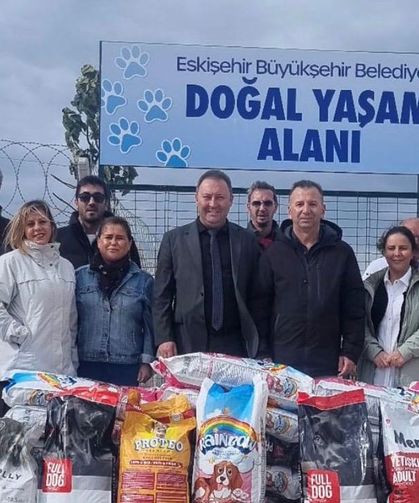 Büyükşehir belediyesinden can dostlara örnek dayanışma