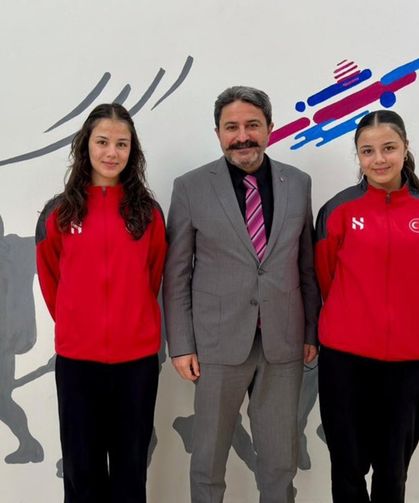 Eskişehirli milli sporcu ikizlerden Avrupa 3'üncüsü oldu