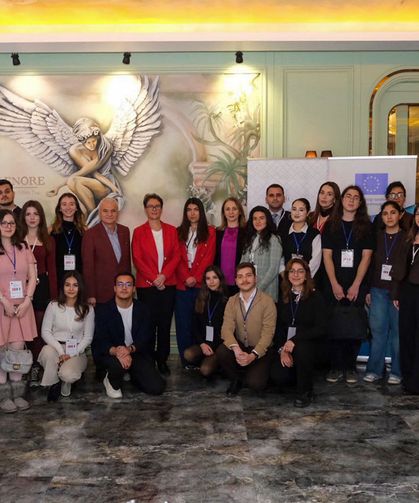 Gençler avrupa diplomasisiyle tanıştı