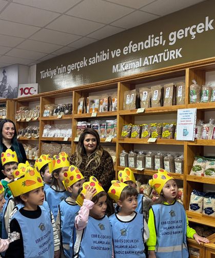 Yerli Malı Haftası’nda Çocuklara Lezzetli Ders