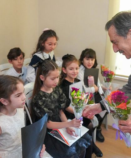 Yeni yıl konseriyle hünerlerini sergilediler