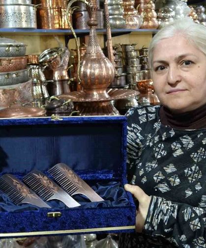 Yeni trend ürün bakır taraklara büyük ilgi