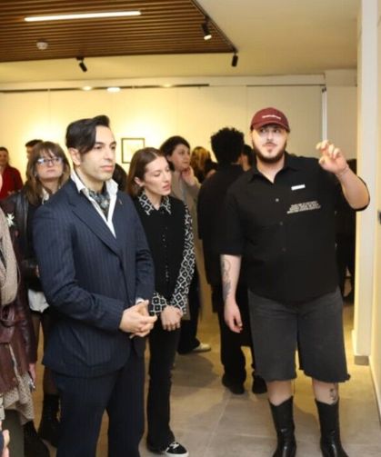 “Spatium” sergisi sanat sokağı’nda açıldı