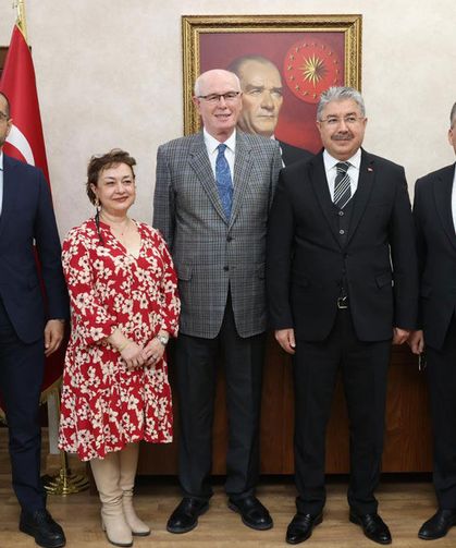 Vali Yılmaz’dan Başkan Kurt’a iadei ziyaret