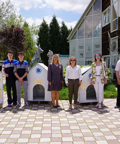 Gençlerden can dostlar için anlamlı bağış