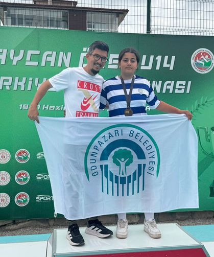 Odunpazarıspor’dan Türkiye Şampiyonası’nda büyük başarı