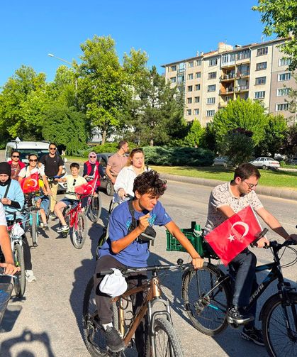 15 Temmuz Demokrasi ve Millî Birlik Günü etkinlikleri kapsamında anlamlı bisiklet turu