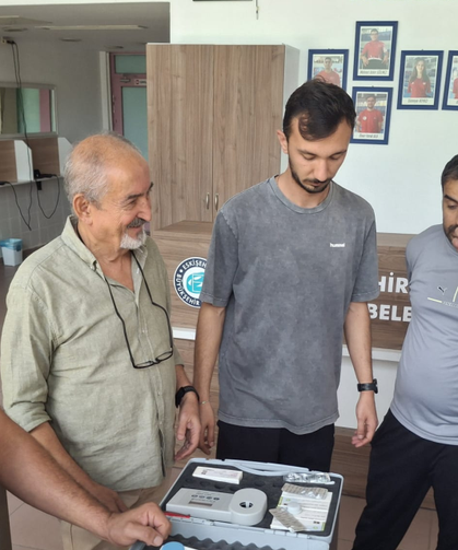 Kentpark’ta havuz suyu güvenliği için uygulamalı eğitim