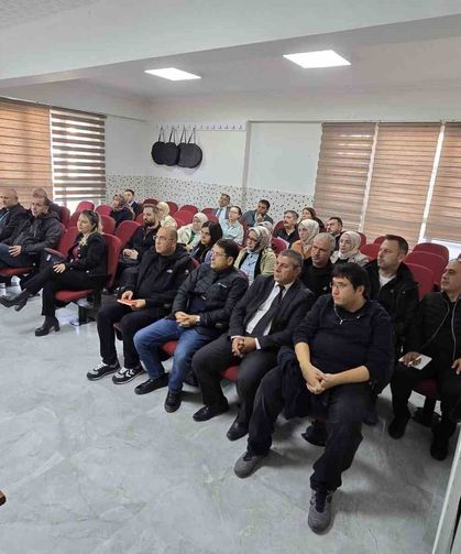 Emirdağ'da 'Ortak Yazılı Sınav Sistemi' bilgilendirme toplantısı yapıldı