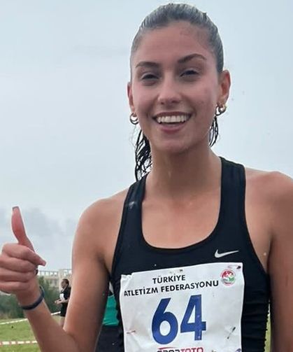 Genç sporcu, Balkan Kros Şampiyonası Milli Takım Seçmeleri'nde şampiyon