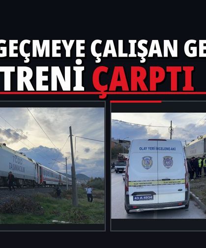 Kütahya'da trenin çarptığı genç hayatını kaybetti