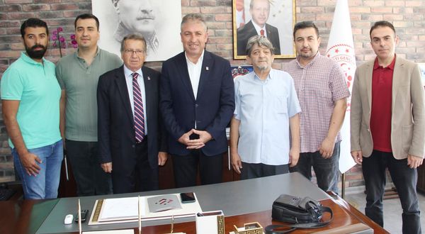 TSYD Eskişehir'den yeni müdüre ziyaret