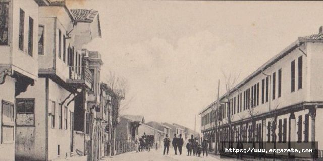 20. yüzyıl başı Eskişehir doktorlar caddesi