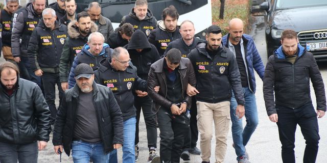 Cinayet şüphelisi adliyeye sevk edildi