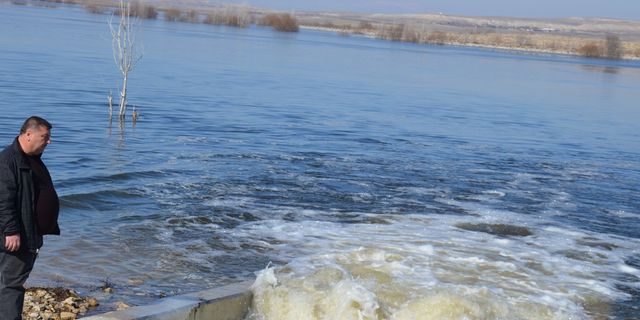 Beylikova Sulama Barajı 2 kat kapasite ile su depolamaya devam ediyor