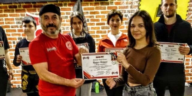 MAS-FİT spor kulübünde kuşak sınavı heyecanı