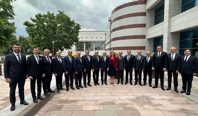 ETO heyeti Eskişehir Milletvekillerini ziyaret etti