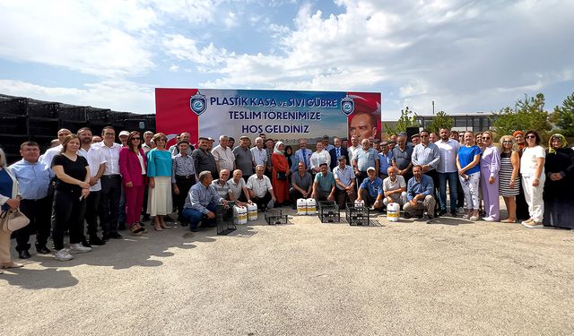 Büyükşehir’den üreticiye destek