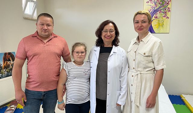 Savaşta yaralanan Arina Fizyomer'de sağlığına kavuştu