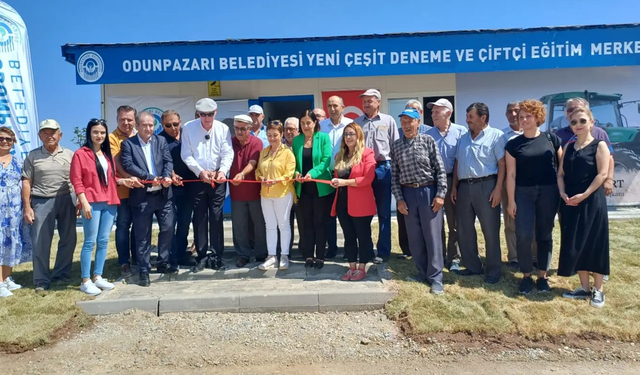 Yeni çeşit deneme ve çiftçi eğitim merkezi açıldı